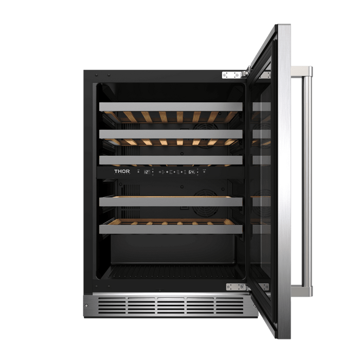 Thor Kitchen 24 Inch Undercounter Single Door Dual Zone Wine Cooler