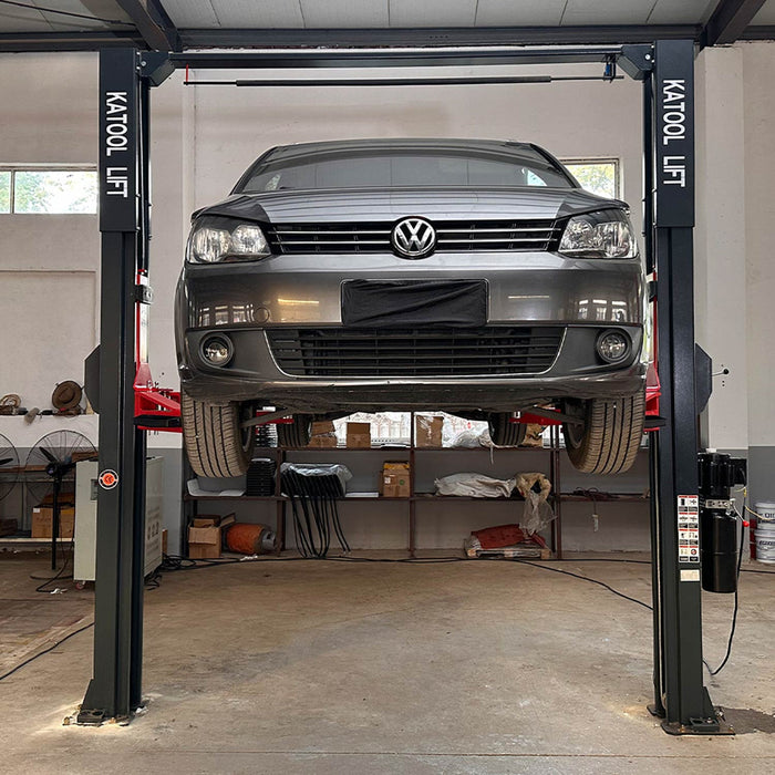 Katool KT-AS110D 11,000 lb Asymmetrical 2 Post Car Lift