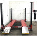 Triumph NOS9000 Four Post Car Lift with Front Ramps and Caster Kit for Easy Mobility
