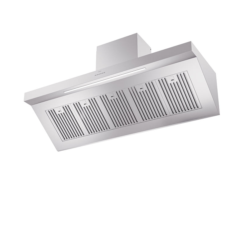 ILVE Professional Plus II 600 CFM Pro Style Wall Mount Ducted Range Hood in Stainless Steel - UAGQ30