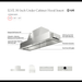 ILVE 30" Undercabinet Built-In Hood Insert, 600 CFM, Stainless Steel