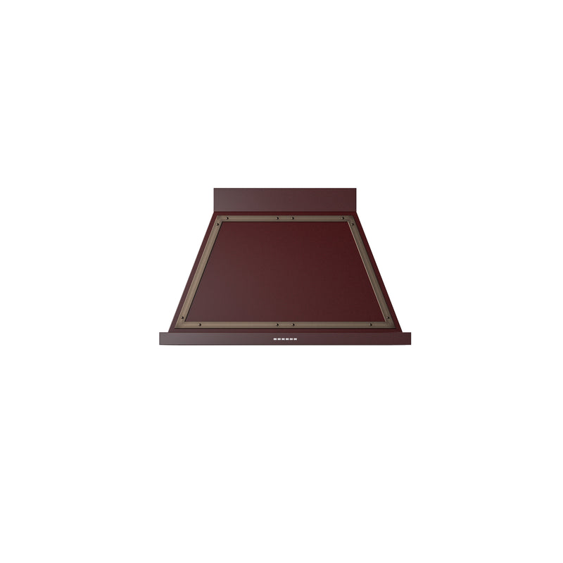 ILVE 40" Nostalgie style wall-mounted extractor Range hood in steel or painted steel with frames - UANB40