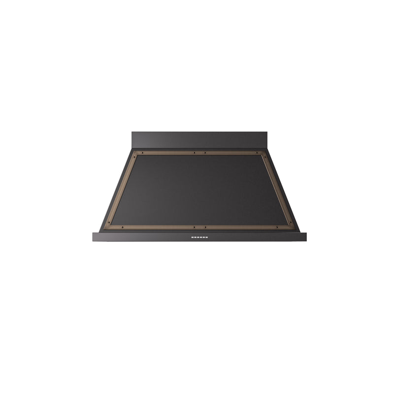 ILVE 30" Nostalgie style wall-mounted extractor Range hood in steel or painted steel with frames - UANB30