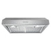 Cosmo 30 in. Ducted Under Cabinet Range Hood in Stainless Steel with LED Lighting and Permanent Filters - UC30