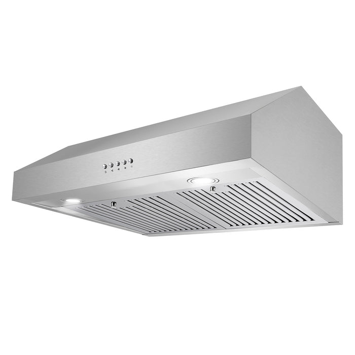 Cosmo 30 in. Ducted Under Cabinet Range Hood in Stainless Steel with LED Lighting and Permanent Filters - UC30
