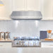Cosmo 36 in. Under Cabinet Range Hood with Push Button Controls, 3-Speed Fan, LED Lights and Permanent Filters in Stainless Steel - UC36