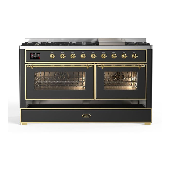 ILVE Majestic 60 Inch Dual Fuel Range UM15FD
