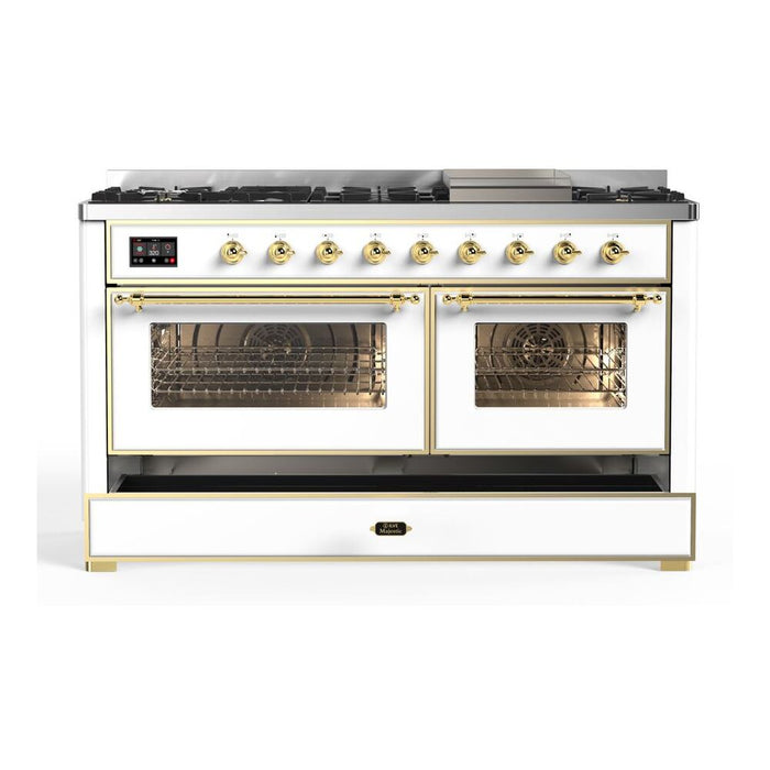 ILVE Majestic 60 Inch Dual Fuel Range UM15FD