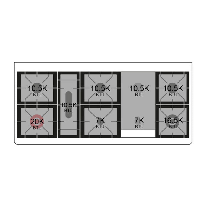 ILVE Majestic II Series 60 Inch Dual Fuel Freestanding Range Gas/Propane (UM15FDQNS3)