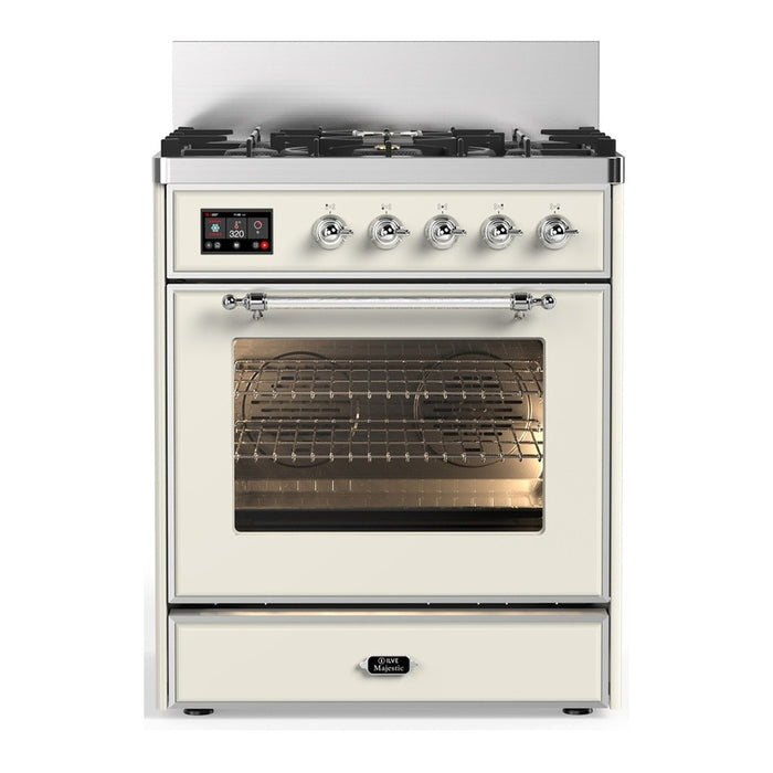 ILVE Majestic III 30" Dual Fuel Range 25,000 BTU (UM30NR3)