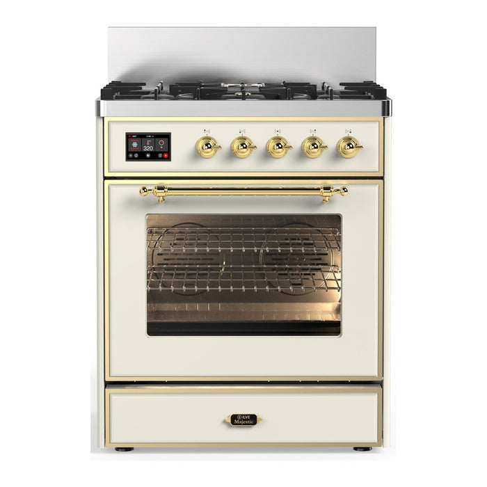 ILVE Majestic III 30" Dual Fuel Range 25,000 BTU (UM30NR3)
