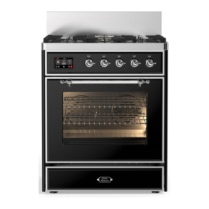 ILVE Majestic III 30" Dual Fuel Range 25,000 BTU (UM30NR3)