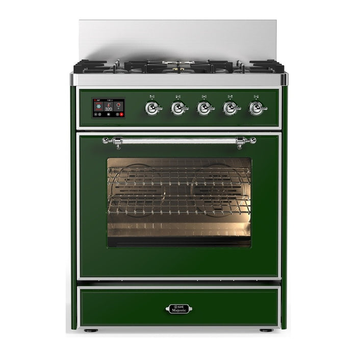 ILVE Majestic III 30" Dual Fuel Range 25,000 BTU (UM30NR3)