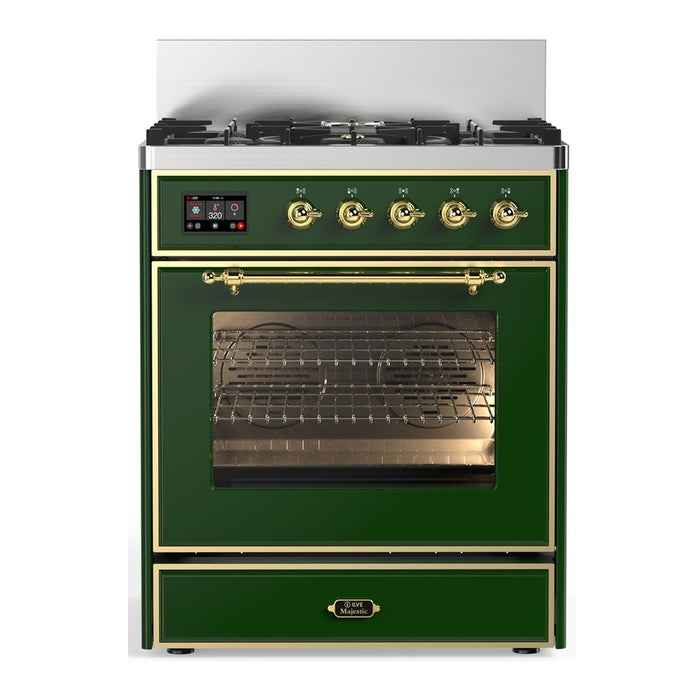 ILVE Majestic III 30" Dual Fuel Range 25,000 BTU (UM30NR3)