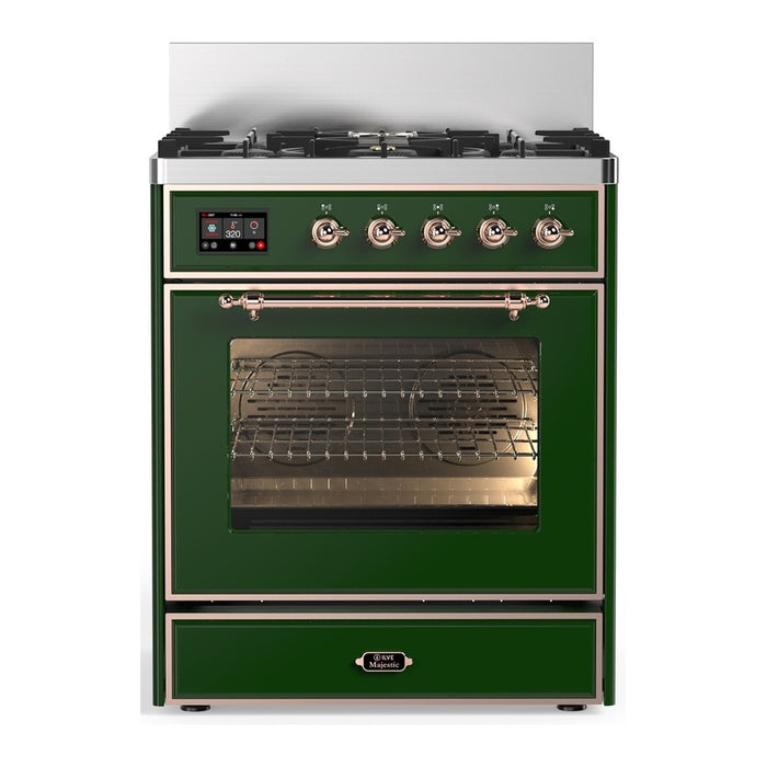 ILVE Majestic III 30" Dual Fuel Range 25,000 BTU (UM30NR3)