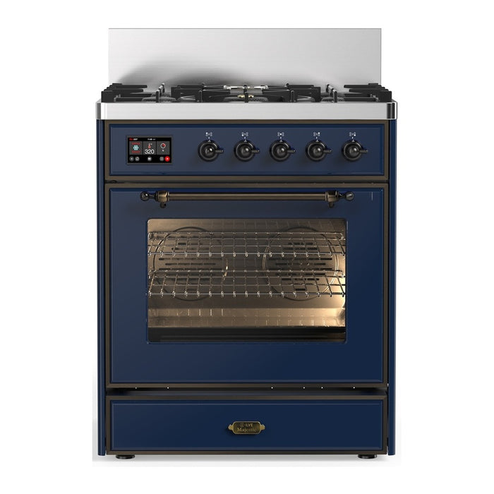ILVE Majestic III 30" Dual Fuel Range 25,000 BTU (UM30NR3)