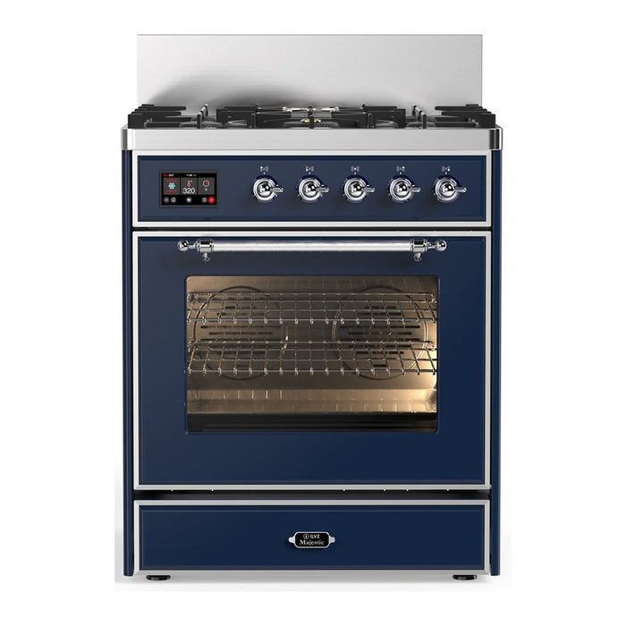 ILVE Majestic III 30" Dual Fuel Range 25,000 BTU (UM30NR3)