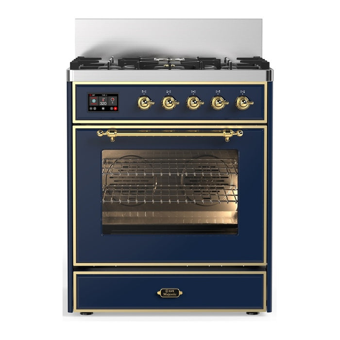 ILVE Majestic III 30" Dual Fuel Range 25,000 BTU (UM30NR3)