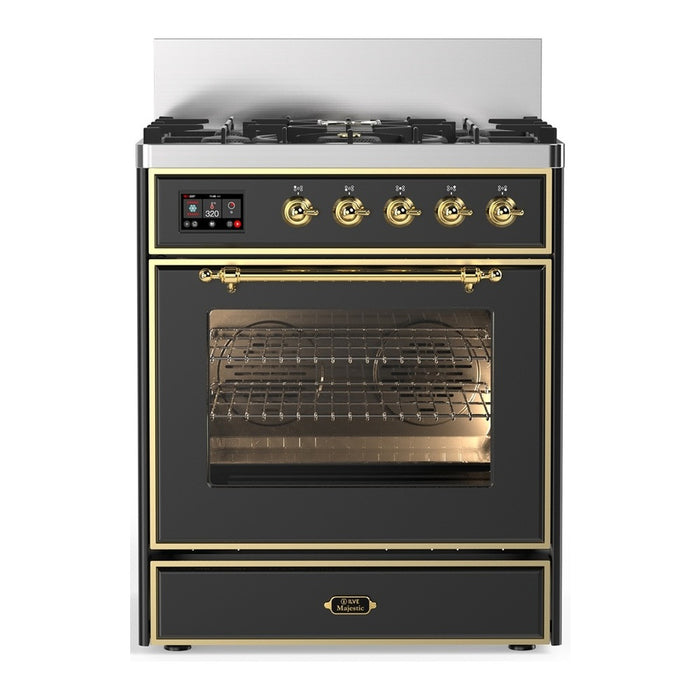 ILVE Majestic III 30" Dual Fuel Range 25,000 BTU (UM30NR3)