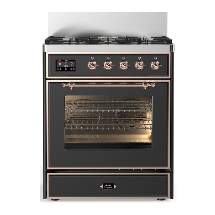 ILVE Majestic III 30" Dual Fuel Range 25,000 BTU (UM30NR3)