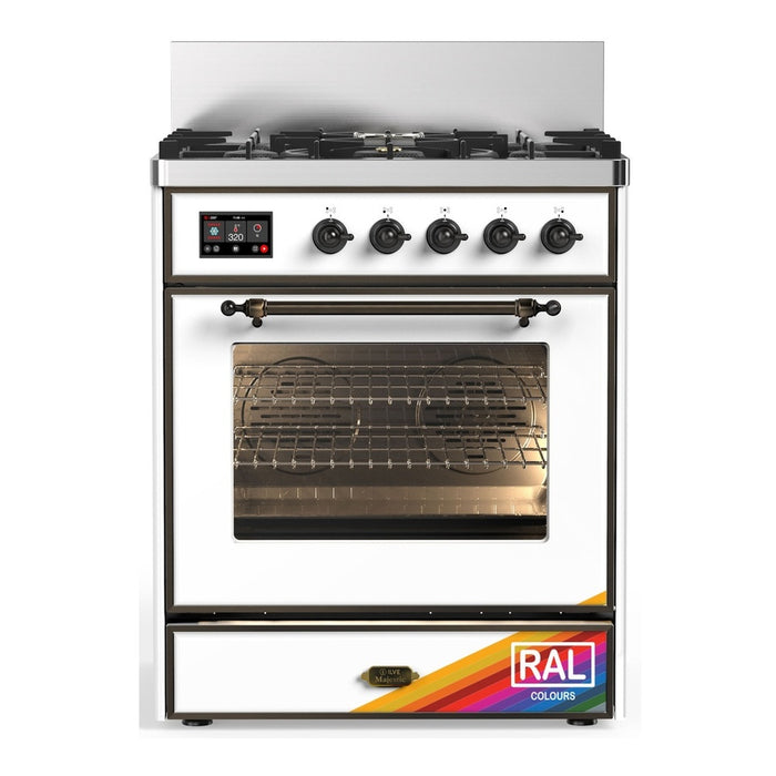 ILVE Majestic III 30" Dual Fuel Range 25,000 BTU (UM30NR3)