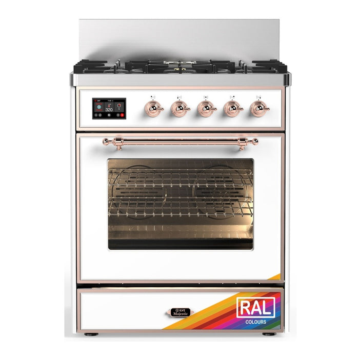 ILVE Majestic III 30" Dual Fuel Range 25,000 BTU (UM30NR3)