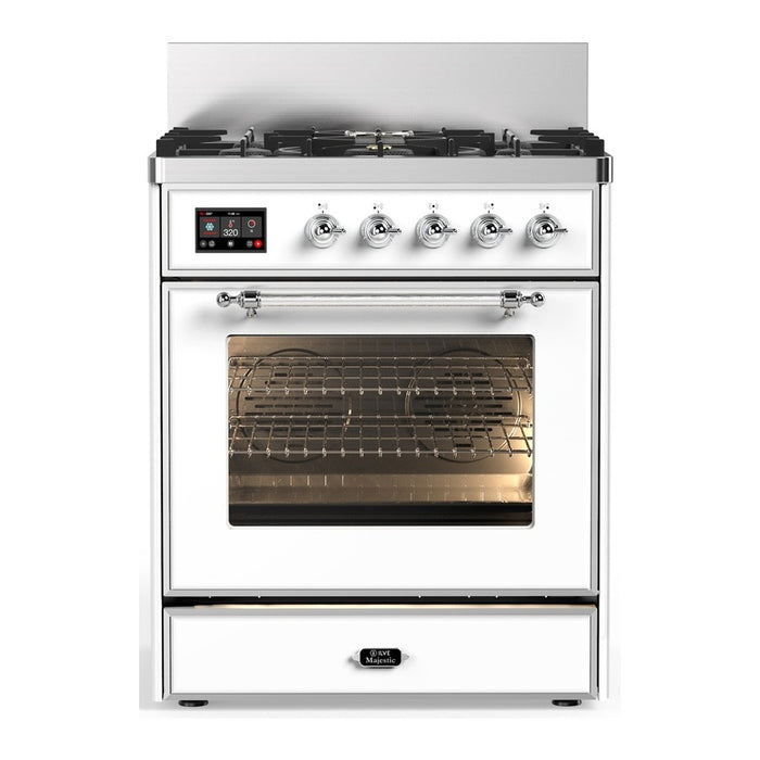 ILVE Majestic III 30" Dual Fuel Range 25,000 BTU (UM30NR3)