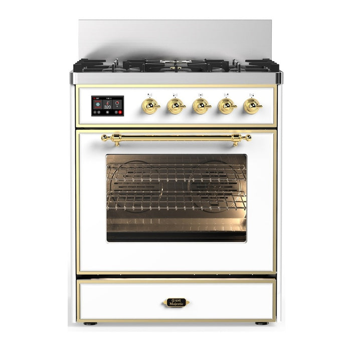 ILVE Majestic III 30" Dual Fuel Range 25,000 BTU (UM30NR3)