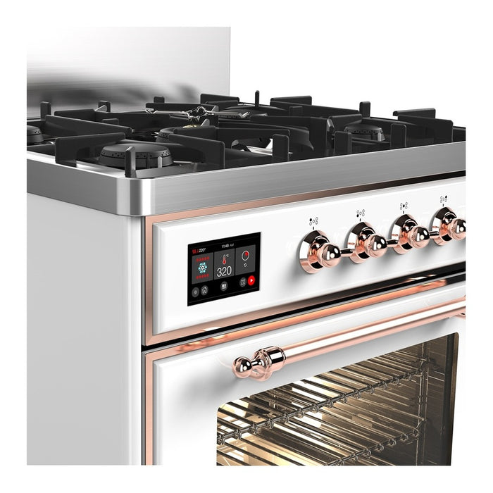 ILVE Majestic III 30" Dual Fuel Range 25,000 BTU (UM30NR3)