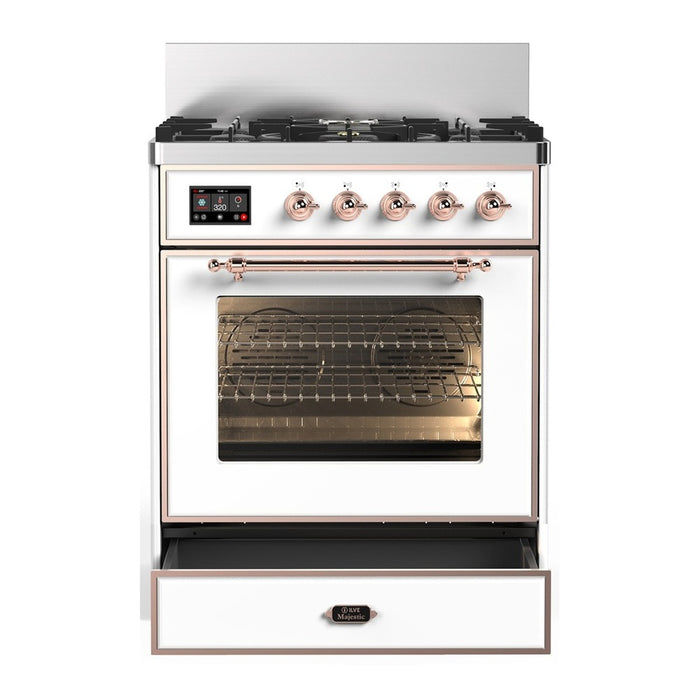 ILVE Majestic III 30" Dual Fuel Range 25,000 BTU (UM30NR3)