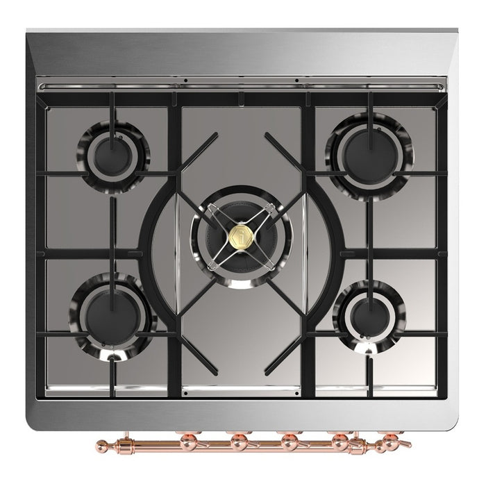ILVE Majestic III 30" Dual Fuel Range 25,000 BTU (UM30NR3)
