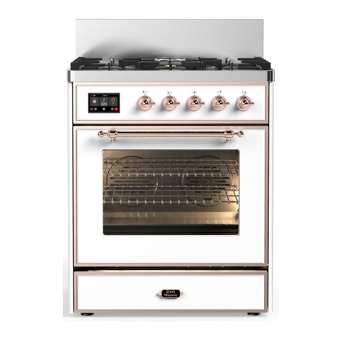 ILVE Majestic III 30" Dual Fuel Range 25,000 BTU (UM30NR3)