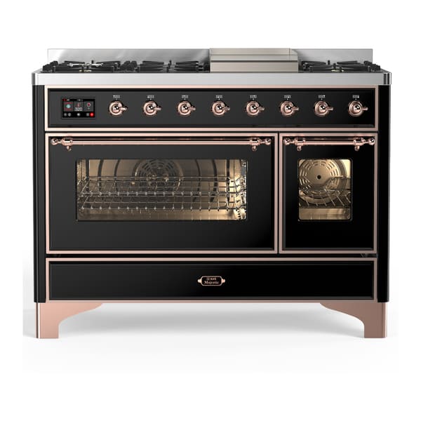 ILVE Majestic III 48" Dual Fuel Range – 8 Burners (UM48FNR3)
