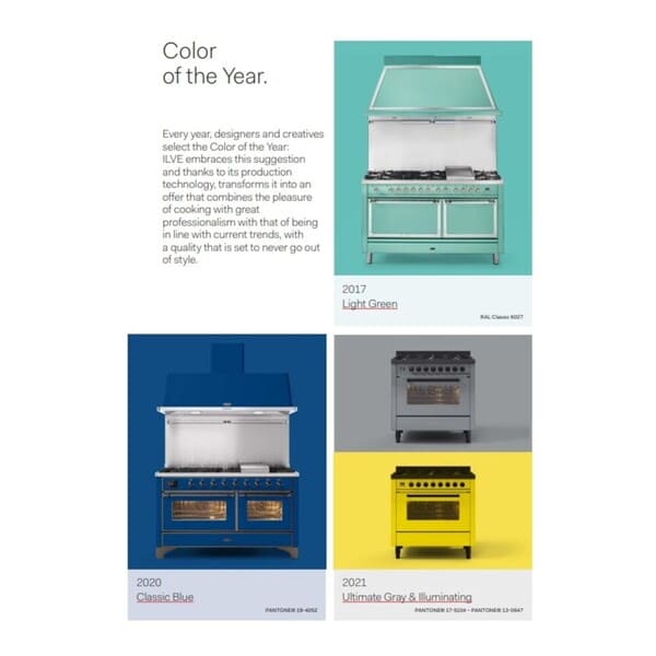 ILVE Majestic III 48" Dual Fuel Range – 8 Burners (UM48FNR3)