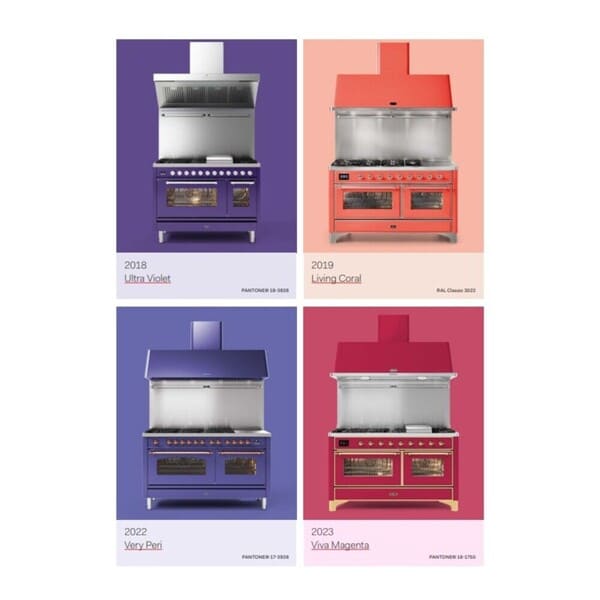 ILVE Majestic III 48" Dual Fuel Range – 8 Burners (UM48FNR3)