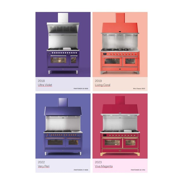 ILVE Majestic III 60" Dual Fuel Range 9 Burners (UM60FNR3)