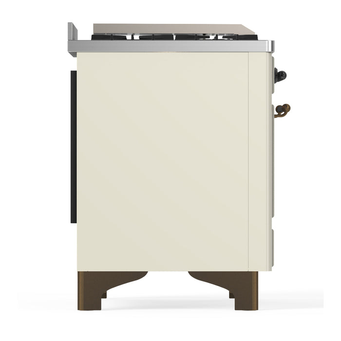 ILVE Majestic III 60" Dual Fuel Range – 9 Burners + Griddle (UM60FQNR3)