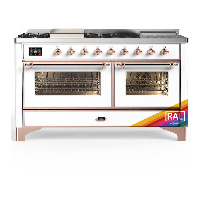 ILVE Majestic III 60″ Dual Fuel Range – 7 Burners (UM60FSNR3)