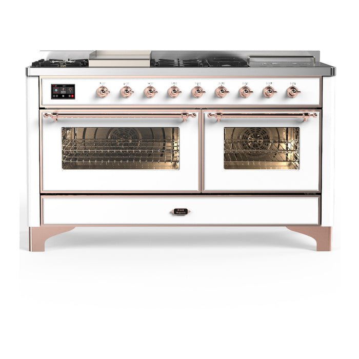 ILVE Majestic III 60″ Dual Fuel Range – 7 Burners (UM60FSNR3)