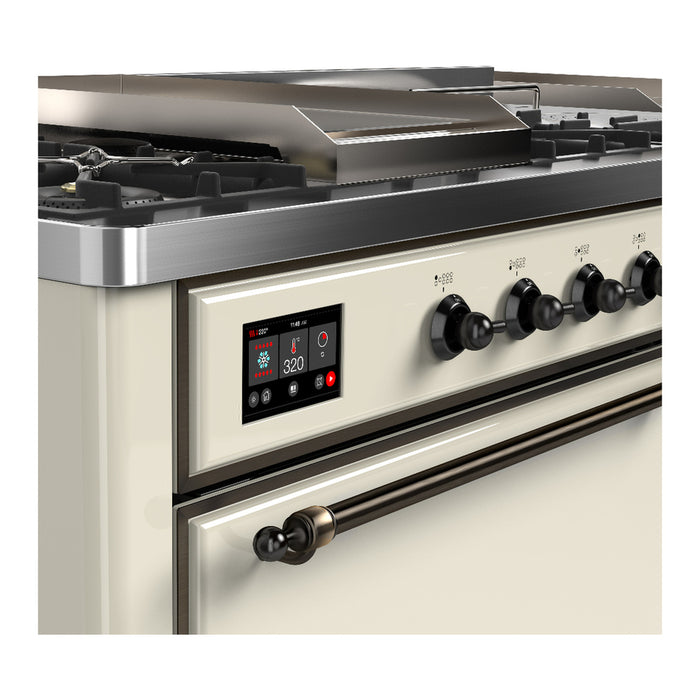 ILVE Majestic III 60″ Dual Fuel Range – 7 Burners (UM60FSQNR3)