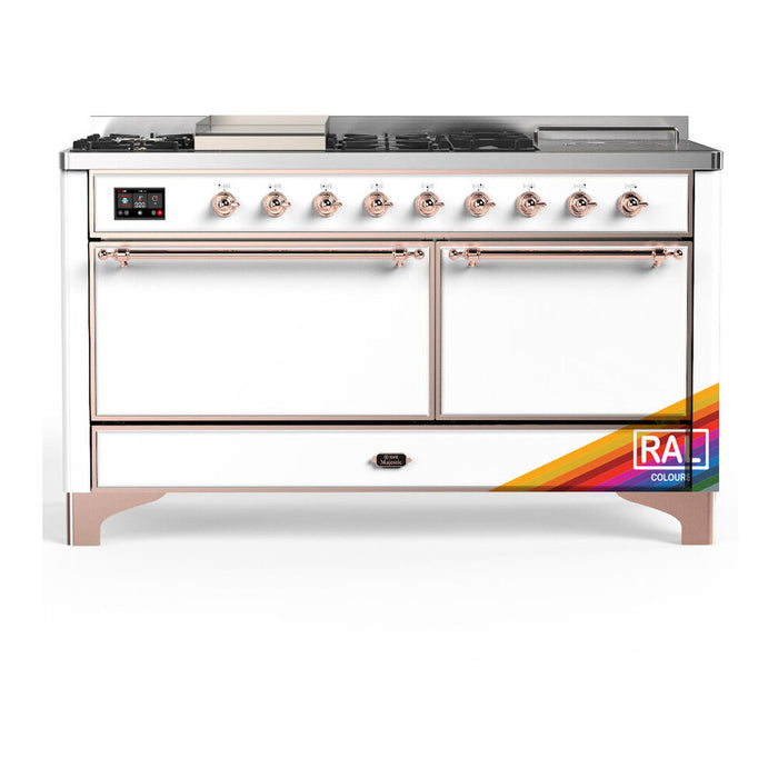 ILVE Majestic III 60″ Dual Fuel Range – 7 Burners (UM60FSQNR3)