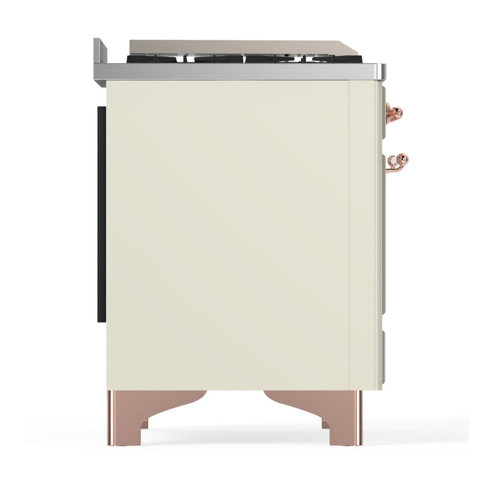 ILVE Majestic III 40" Dual Fuel Range 6 Burners Griddle (UMD40FQNR3)