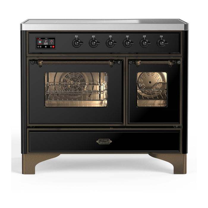 ILVE Majestic III 40" Induction Range Double Oven (UMDIB40NR3)