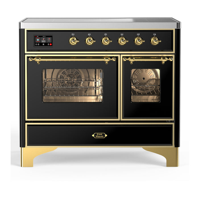 ILVE Majestic III 40" Induction Range Double Oven (UMDIB40NR3)