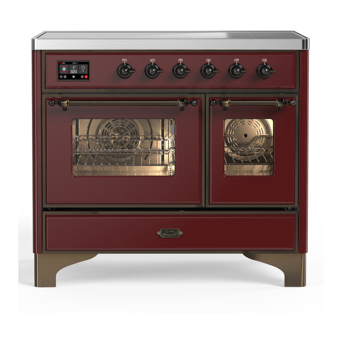 ILVE Majestic III 40" Induction Range Double Oven (UMDIB40NR3)