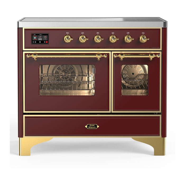 ILVE Majestic III 40" Induction Range Double Oven (UMDIB40NR3)