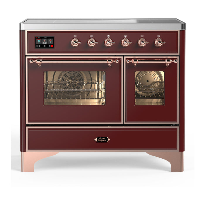 ILVE Majestic III 40" Induction Range Double Oven (UMDIB40NR3)