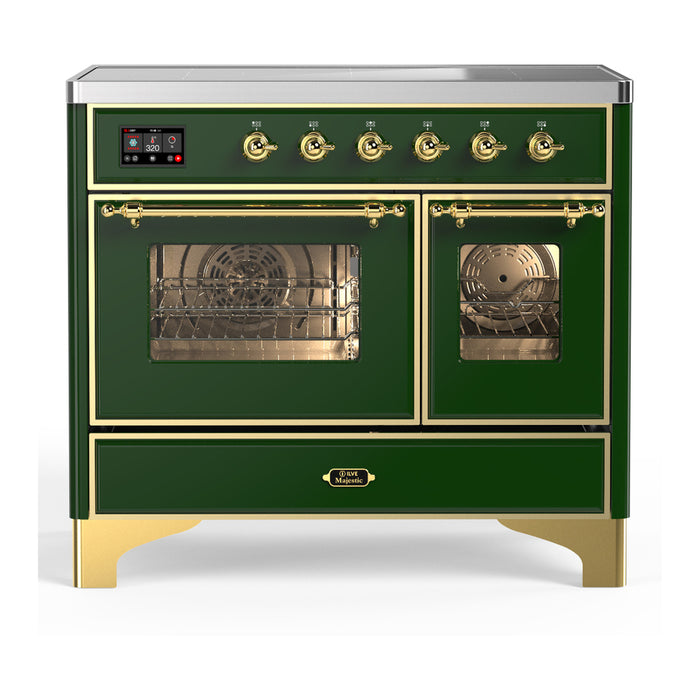 ILVE Majestic III 40" Induction Range Double Oven (UMDIB40NR3)