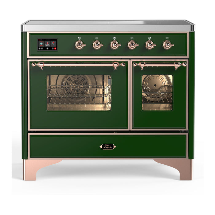 ILVE Majestic III 40" Induction Range Double Oven (UMDIB40NR3)