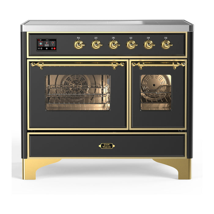 ILVE Majestic III 40" Induction Range Double Oven (UMDIB40NR3)